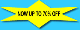 NOW UP TO 70% OFF